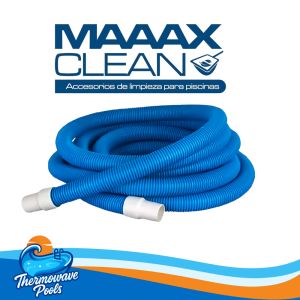 Manguera de aspiración para piscinas 15 mts limpieza práctica